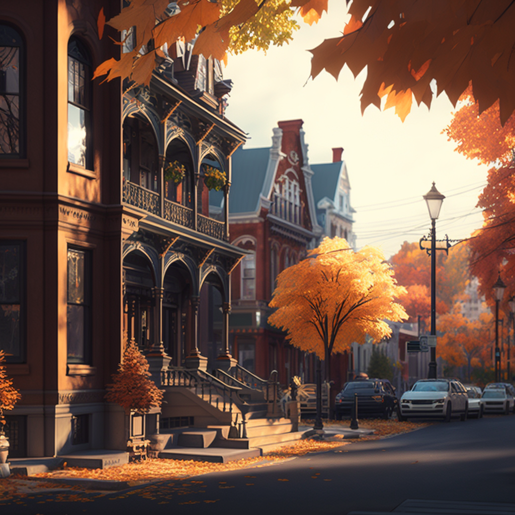 picturesque-city-street-in-november